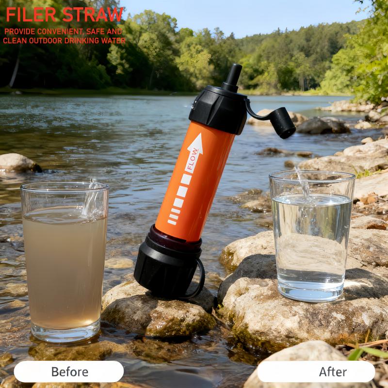 Water Purification Straw - Purificador de agua portátil de emergencia