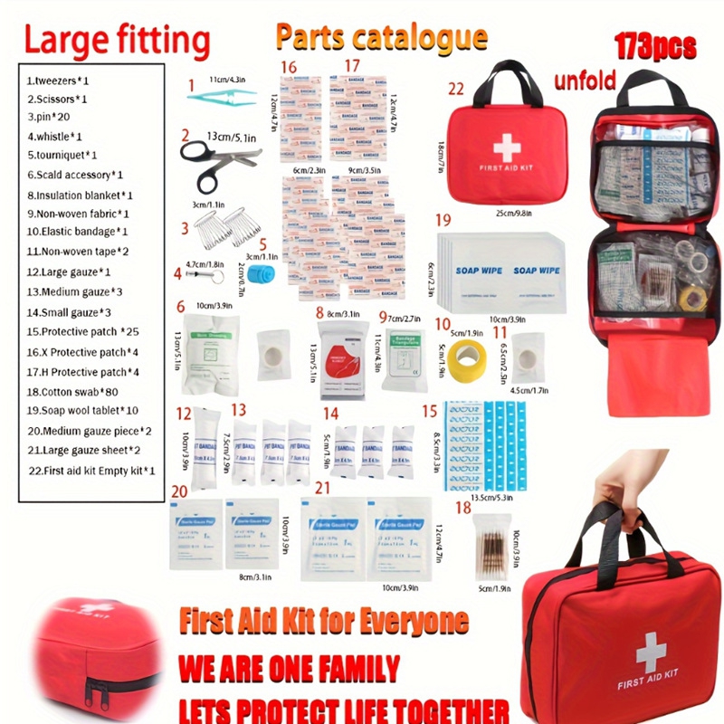 Bivy Bag Emergency - Botiquín de Primeros Auxilios de 173