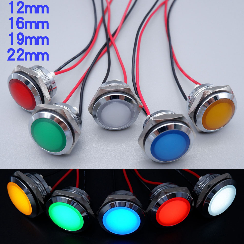 Signal Panel Orange - Luz indicadora de LED de Metal,