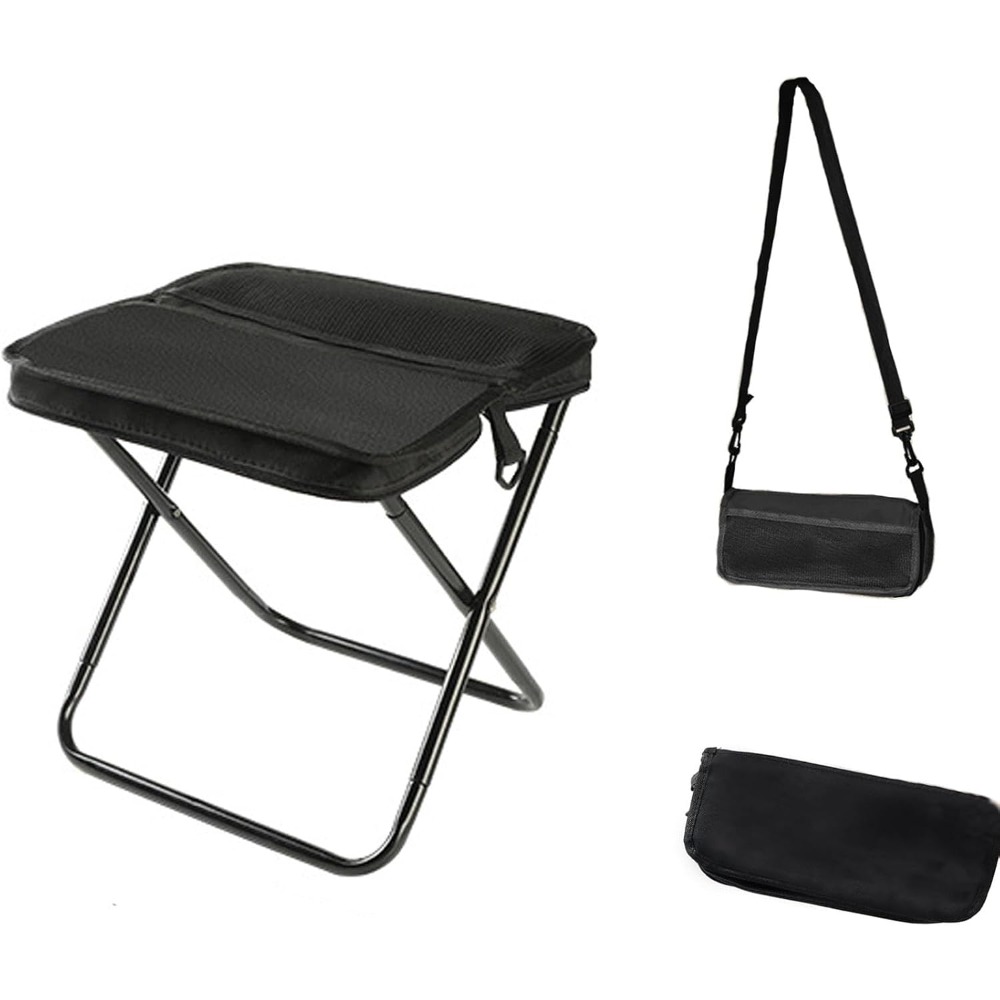 Fishing Kit Compact - Taburete Plegable Portátil, Taburete de Camping