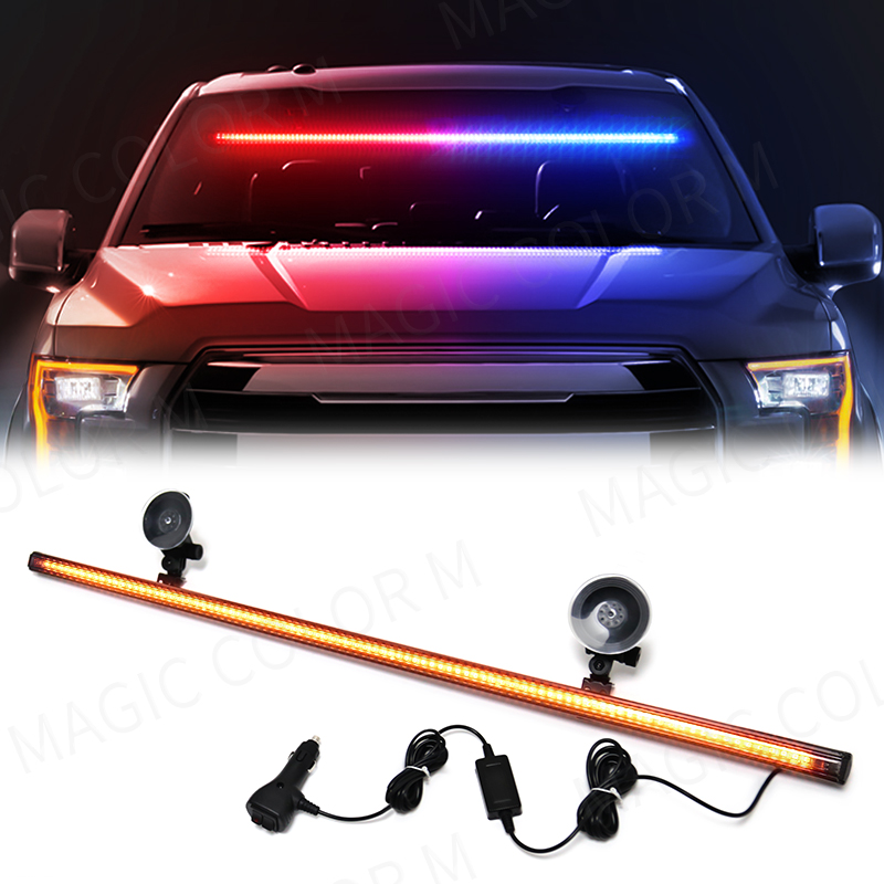 Sos Light Strobe - Barra de Luces Estroboscópicas para Parabrisas