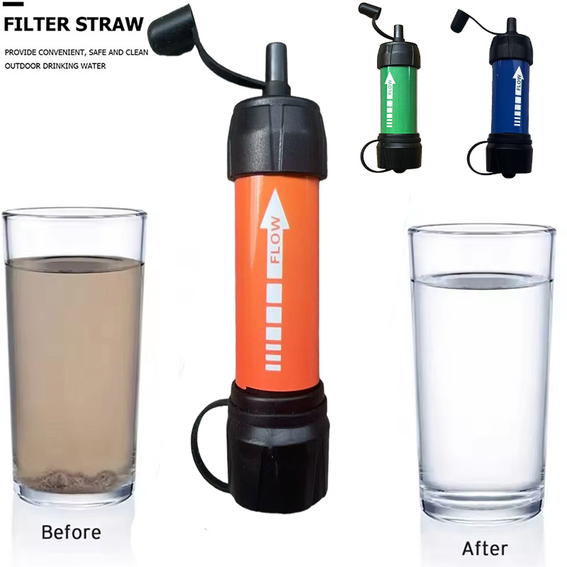 Water Purification Straw - Filtro de agua portátil al aire