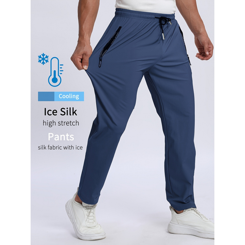Fishing Kit Compact - Pantalones deportivos para hombre, transpirables, de