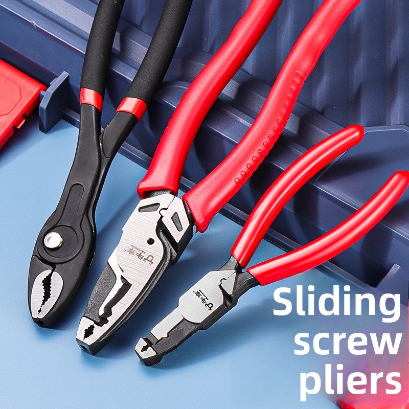 Multi Tool Plier - Alicates de Dientes Deslizantes Multifuncionales de