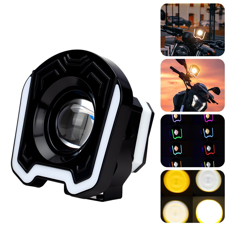 Sos Light Strobe - Foco LED para motocicleta de 4