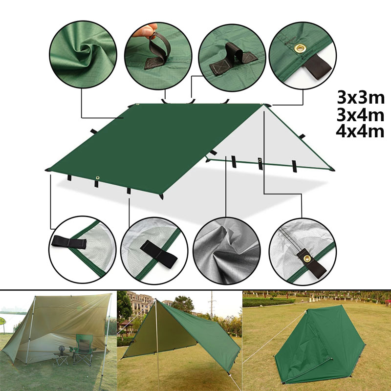 Toldo de supervivencia para ex - Emergency Mylar Tent reseña y precio
