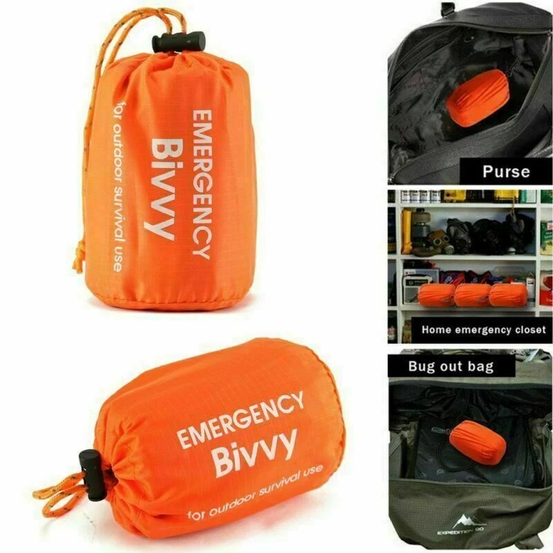 Paquete de 1-5 sacos de dormir - Bivy Bag Emergency reseña y precio