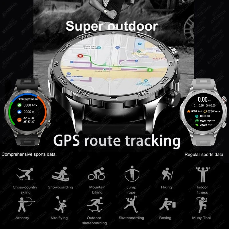 Nuevo reloj inteligente con GP - Compass Lensatic reseña y precio