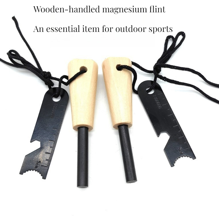 Arrancador de fuego de pederna - Magnesium Fire Starter reseña y precio