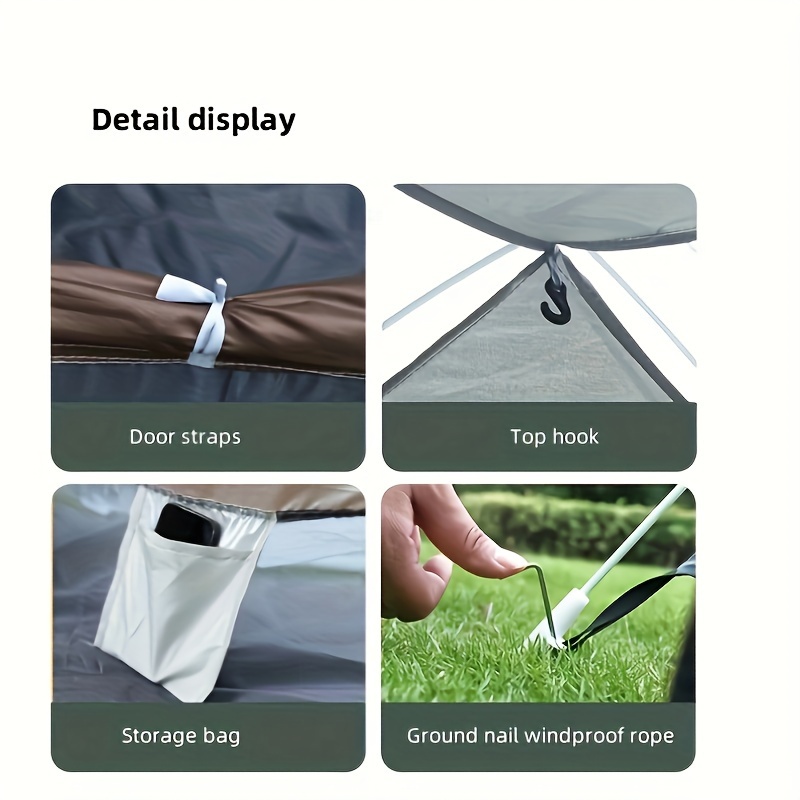 Tienda plegable portátil para  - Emergency Mylar Tent reseña y precio