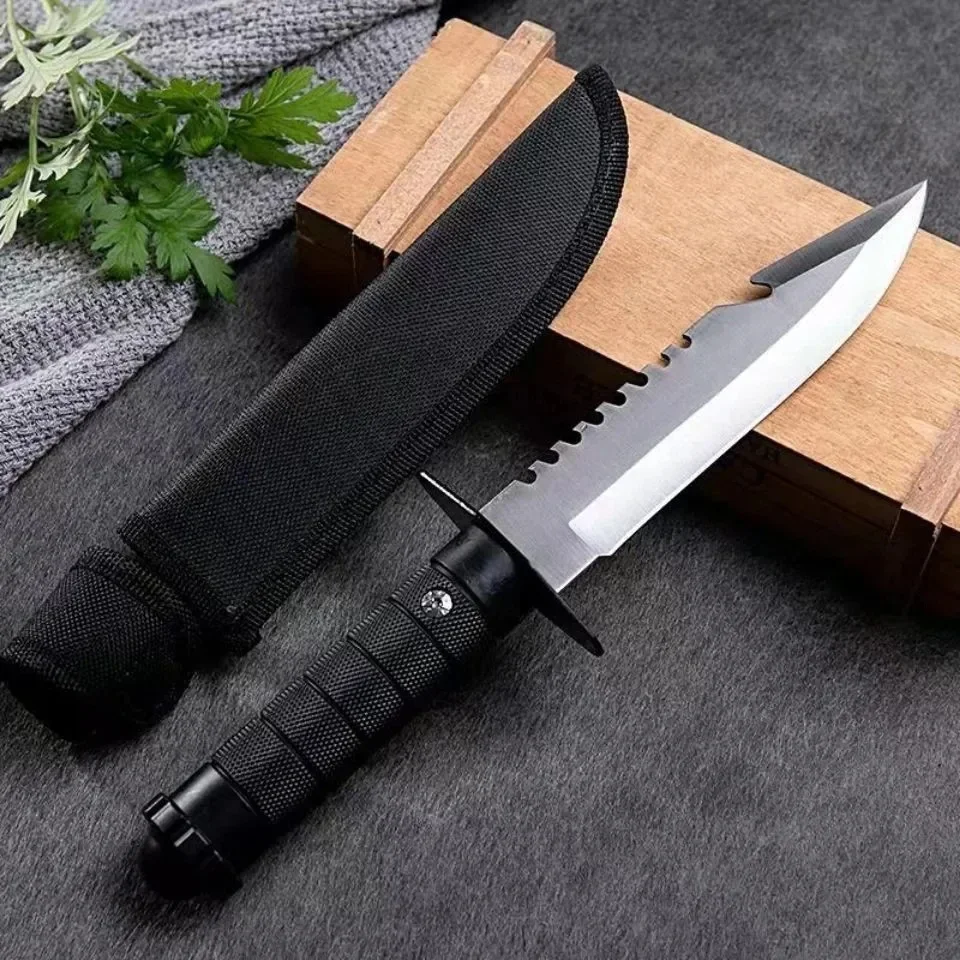 Cuchillo Recto para Acampar al - Bushcraft Knife Fixed reseña y precio