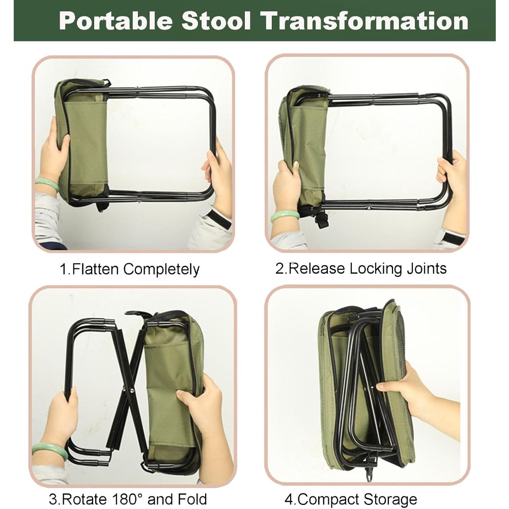 Taburete Plegable Portátil, Ta - Fishing Kit Compact reseña y precio