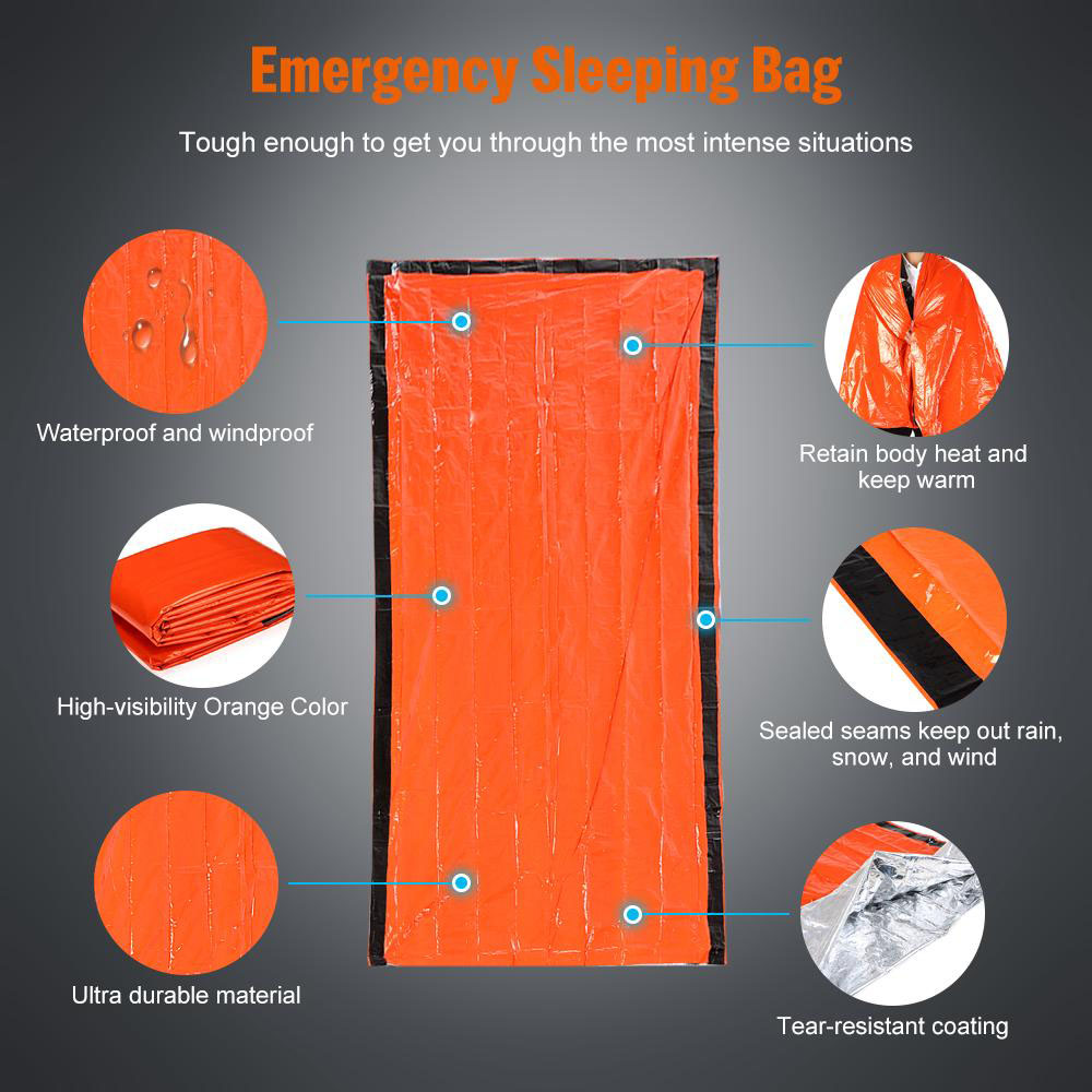 Manta Térmica de Emergencia Re - Emergency Mylar Tent reseña y precio