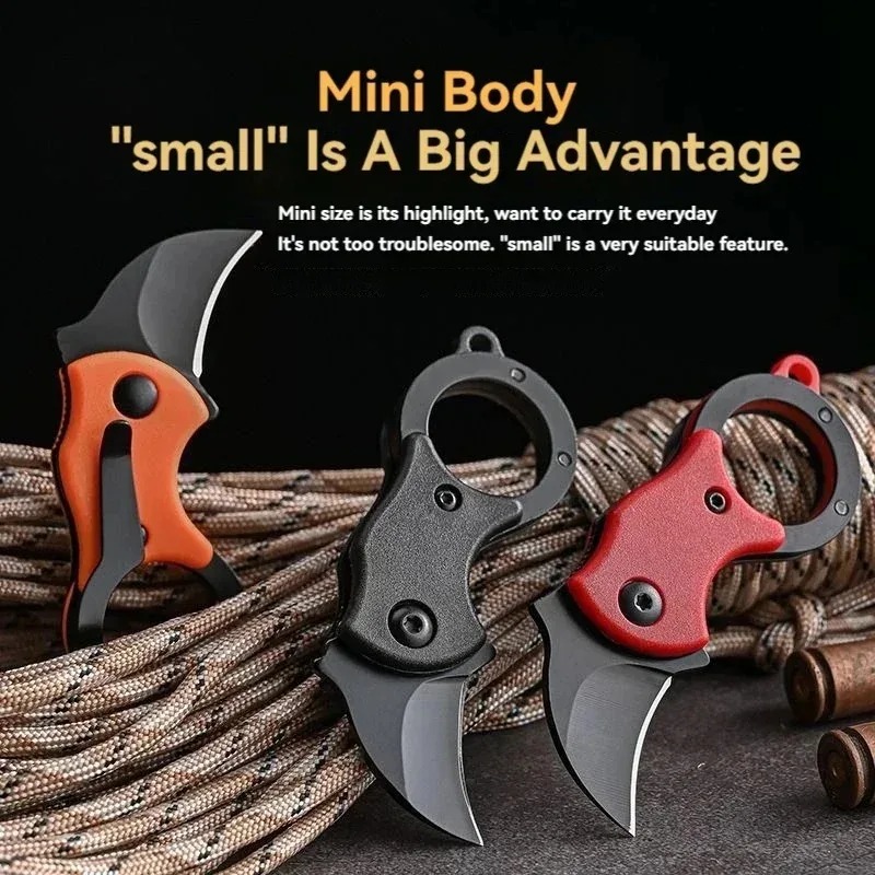 Mini Navaja de Bolsillo con Ll - Bushcraft Knife Fixed reseña y precio