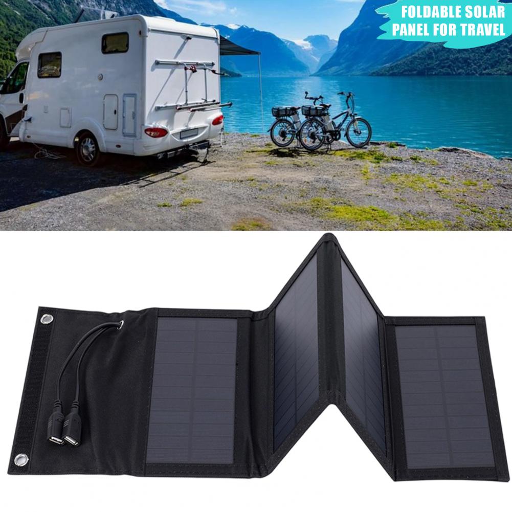 Cargador Solar Portátil, Panel - Solar Emergency Charger reseña y precio