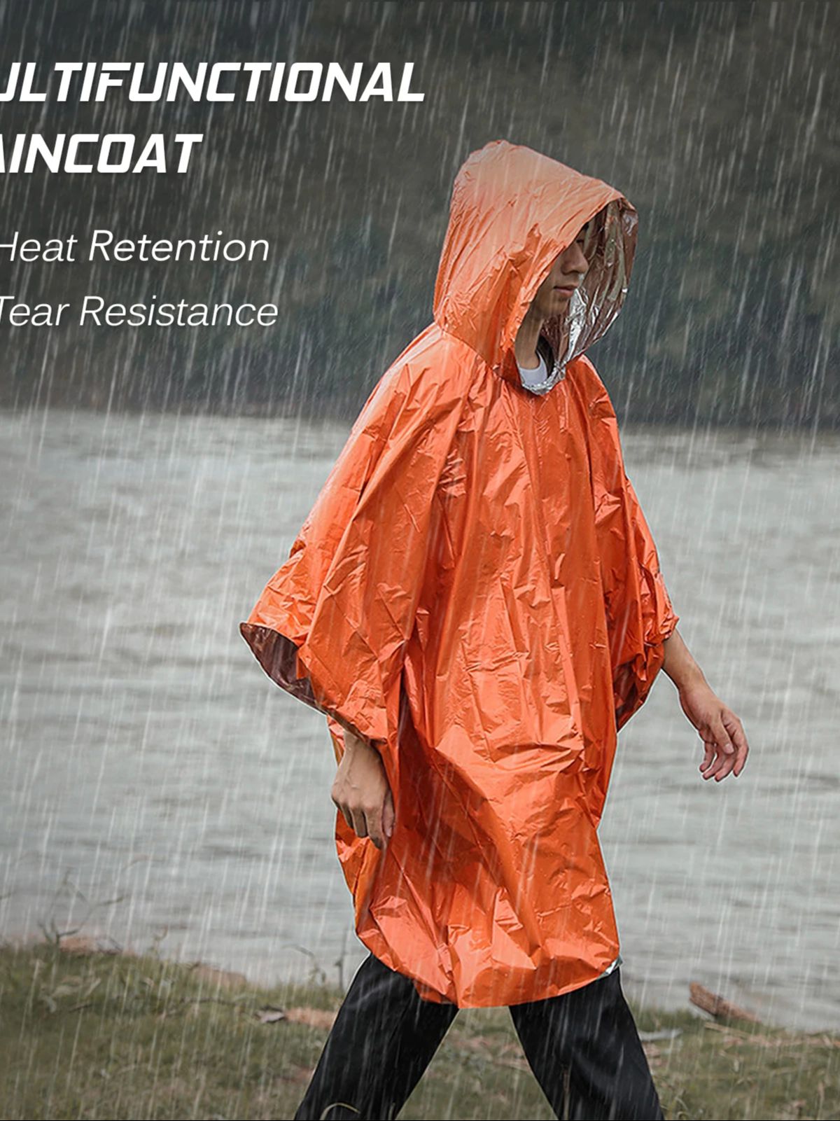 Poncho de Emergencia Térmico 3 - Emergency Poncho Rain reseña y precio