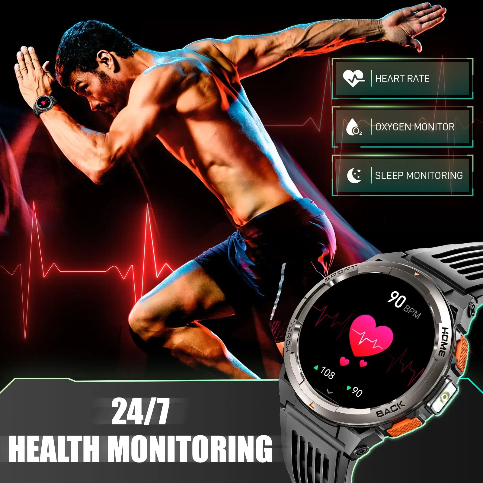 Reloj inteligente EIGIIS KE5 2 - Compass Lensatic reseña y precio