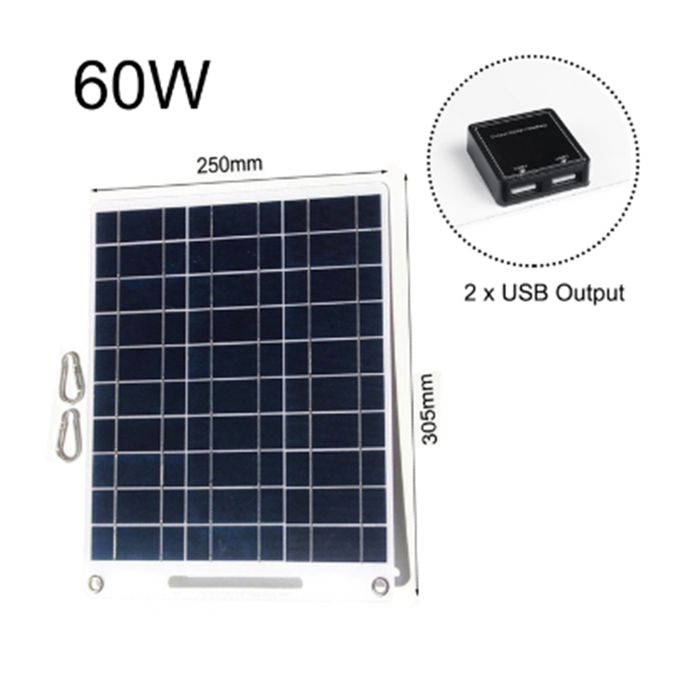 Nuevo Panel Solar portátil de  - Solar Emergency Charger reseña y precio