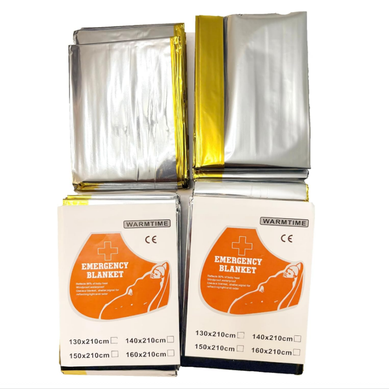 Paquete de 4 mantas térmicas d - Survival Blanket Reflective reseña y precio