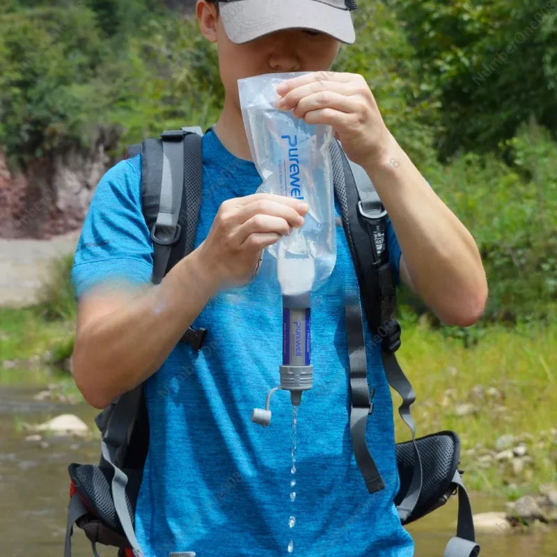 Purificador de Agua Portátil c - Water Purification Straw reseña y precio