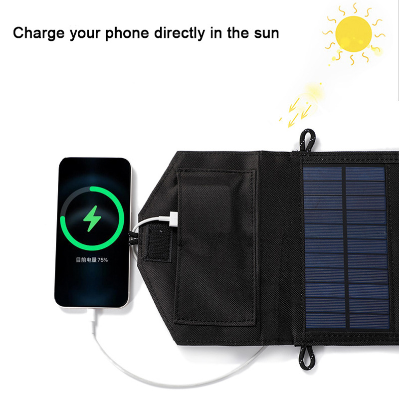Cargador Solar USB Plegable pa - Solar Emergency Charger reseña y precio