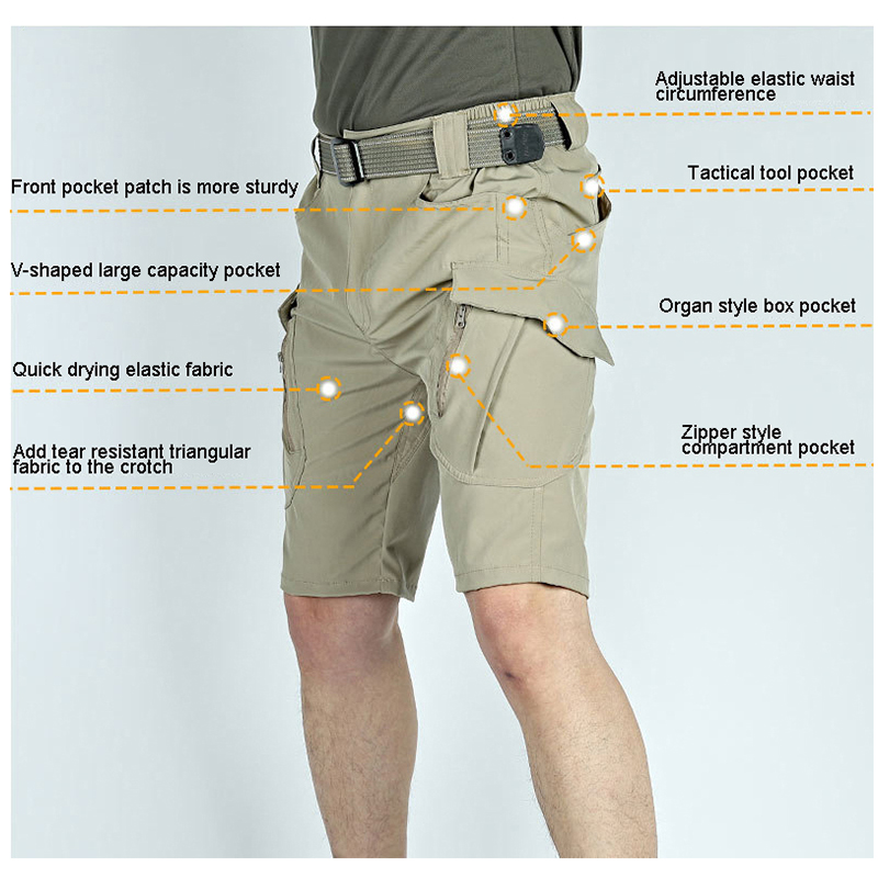 Pantalones Cortos Tácticos TRV - Fishing Kit Compact reseña y precio
