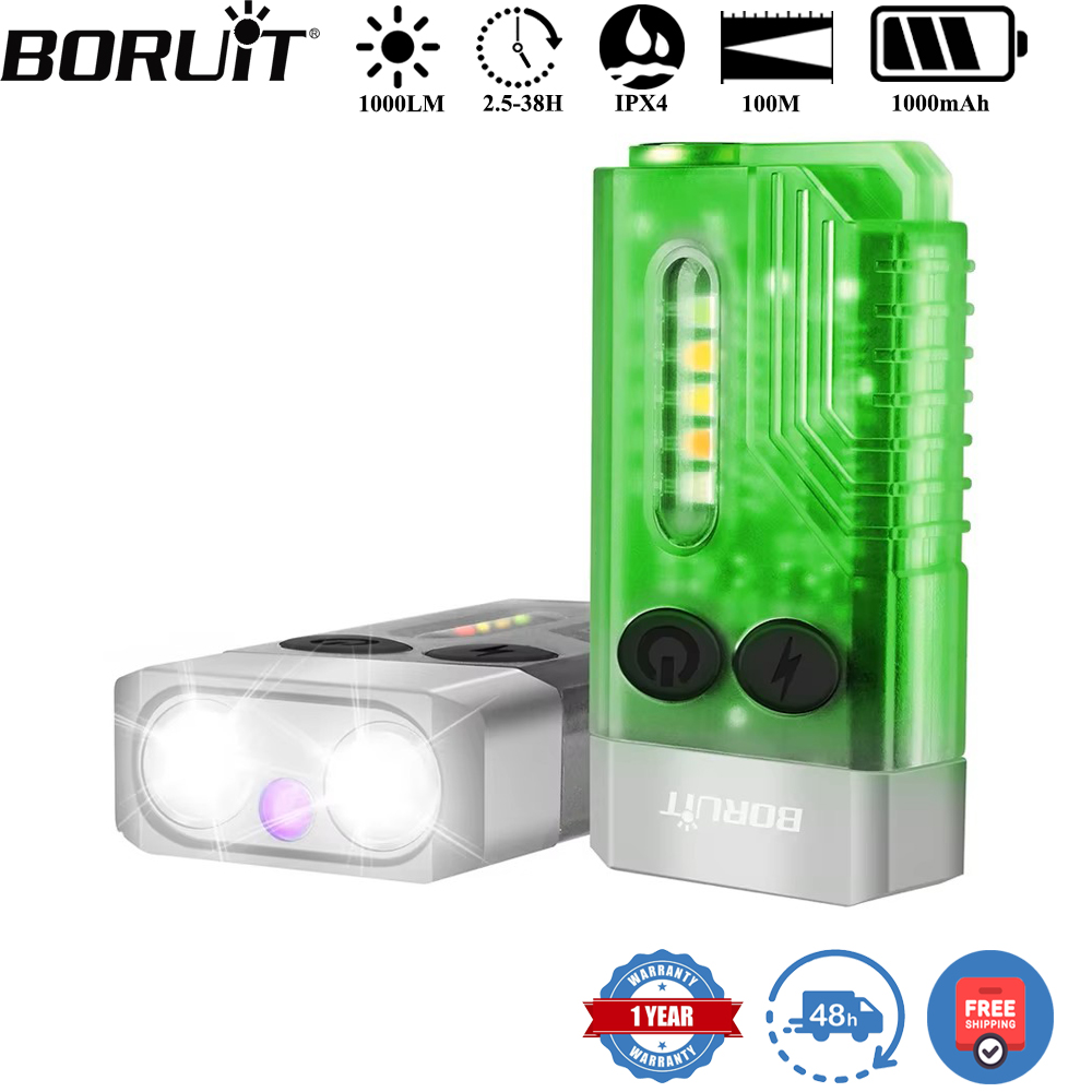 BORUiT V10 llavero UV LED EDC  - Fishing Kit Compact reseña y precio
