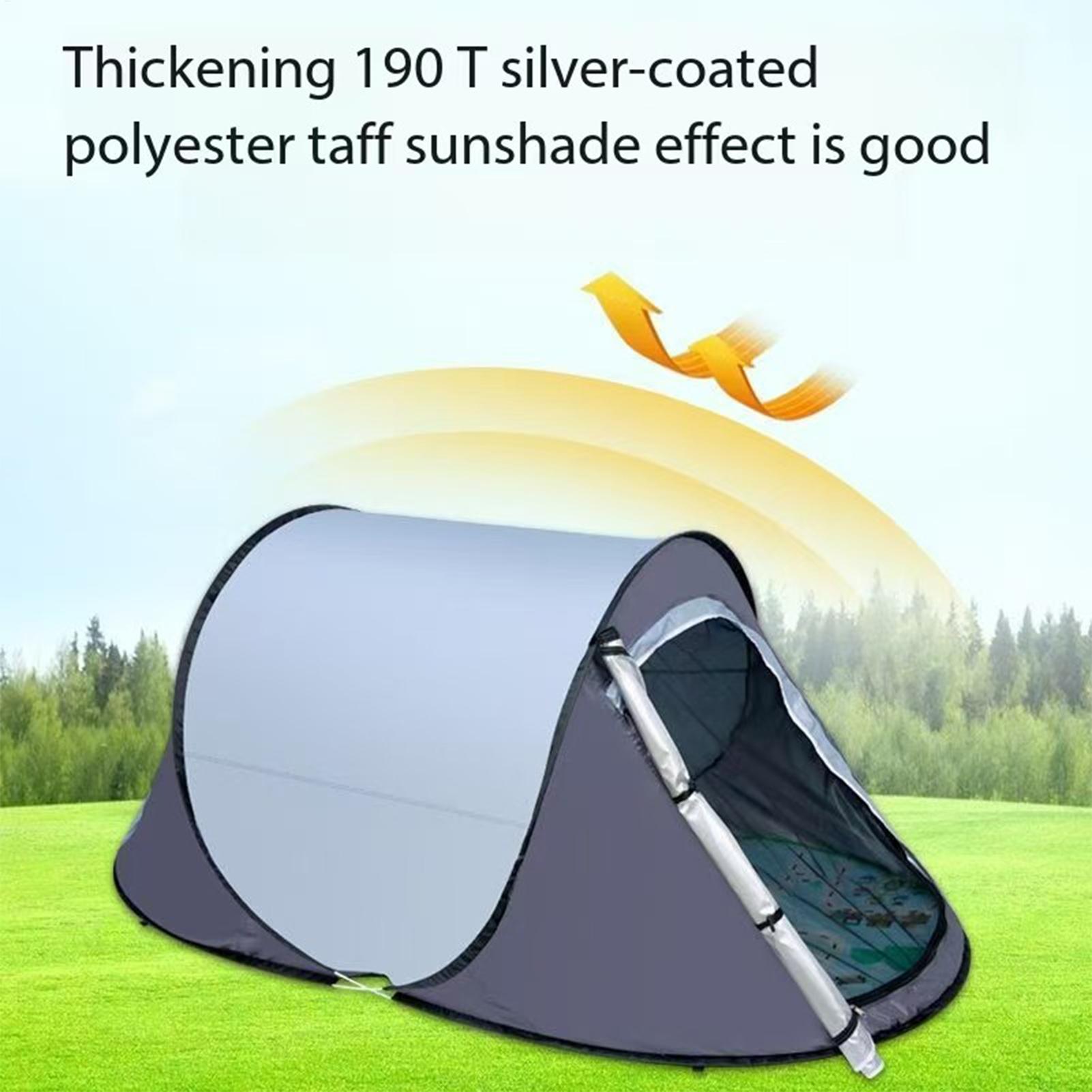 Tienda de campaña abierta auto - Emergency Mylar Tent reseña y precio