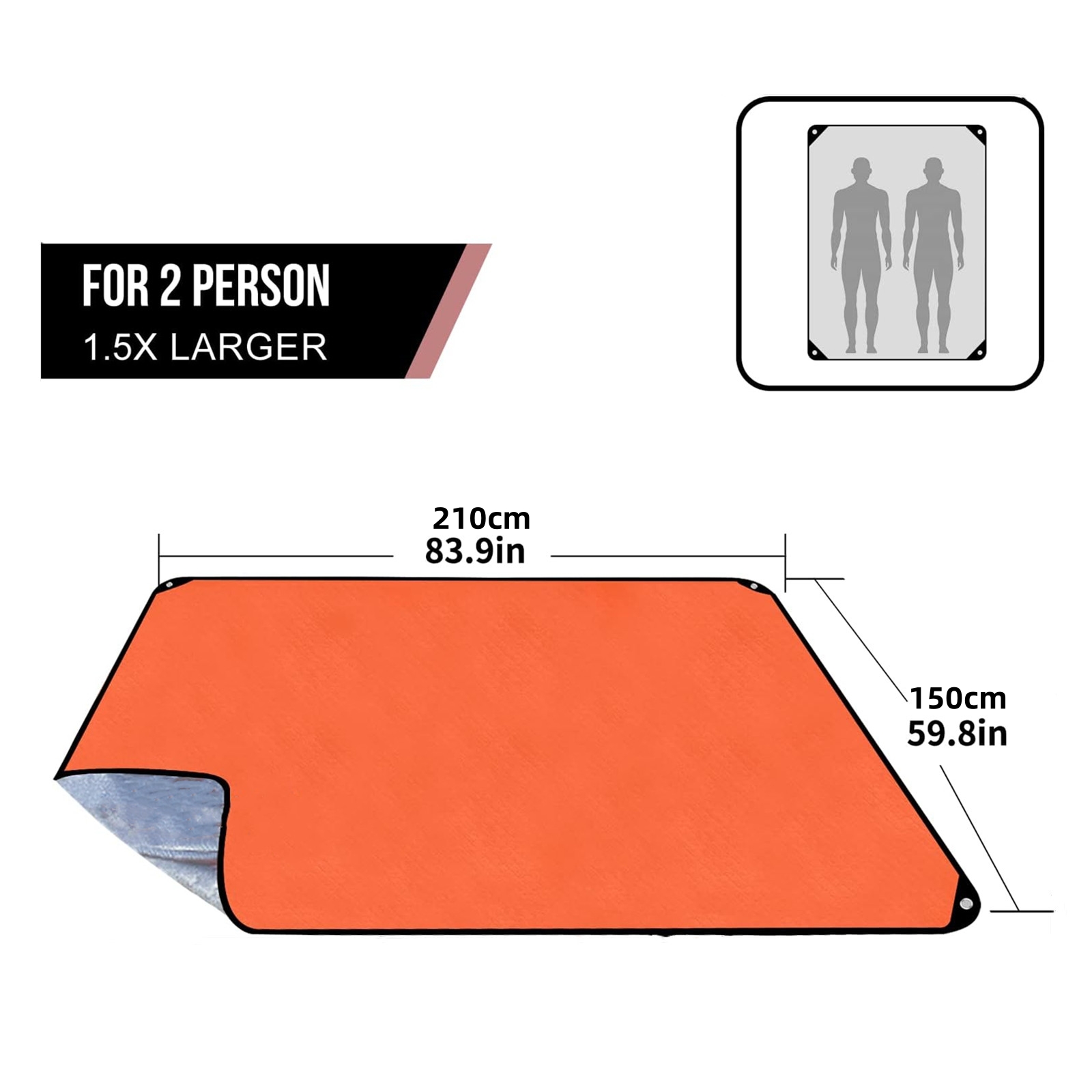 Manta de supervivencia resiste - Survival Blanket Reflective reseña y precio