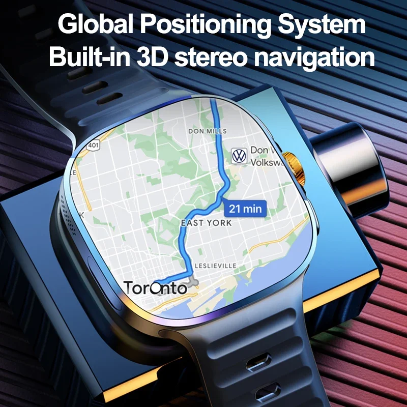 4G/5G Smartwatch 2,4 pulgadas  - Compass Lensatic reseña y precio