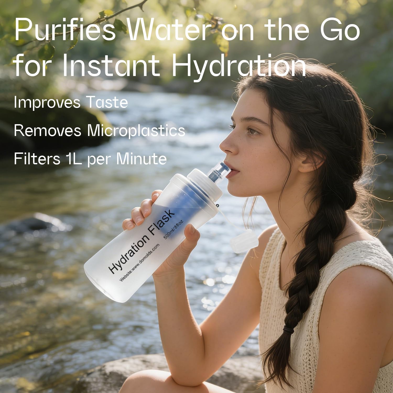 Botella de Agua Plegable de TP - Water Bag Collapsible reseña y precio