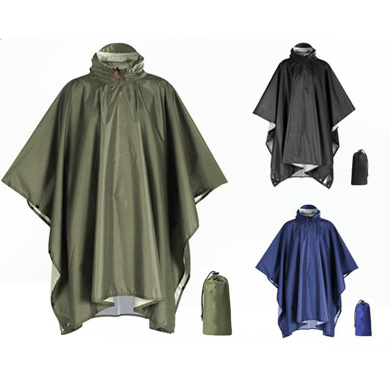 Poncho de lluvia de alta resis - Emergency Poncho Rain reseña y precio
