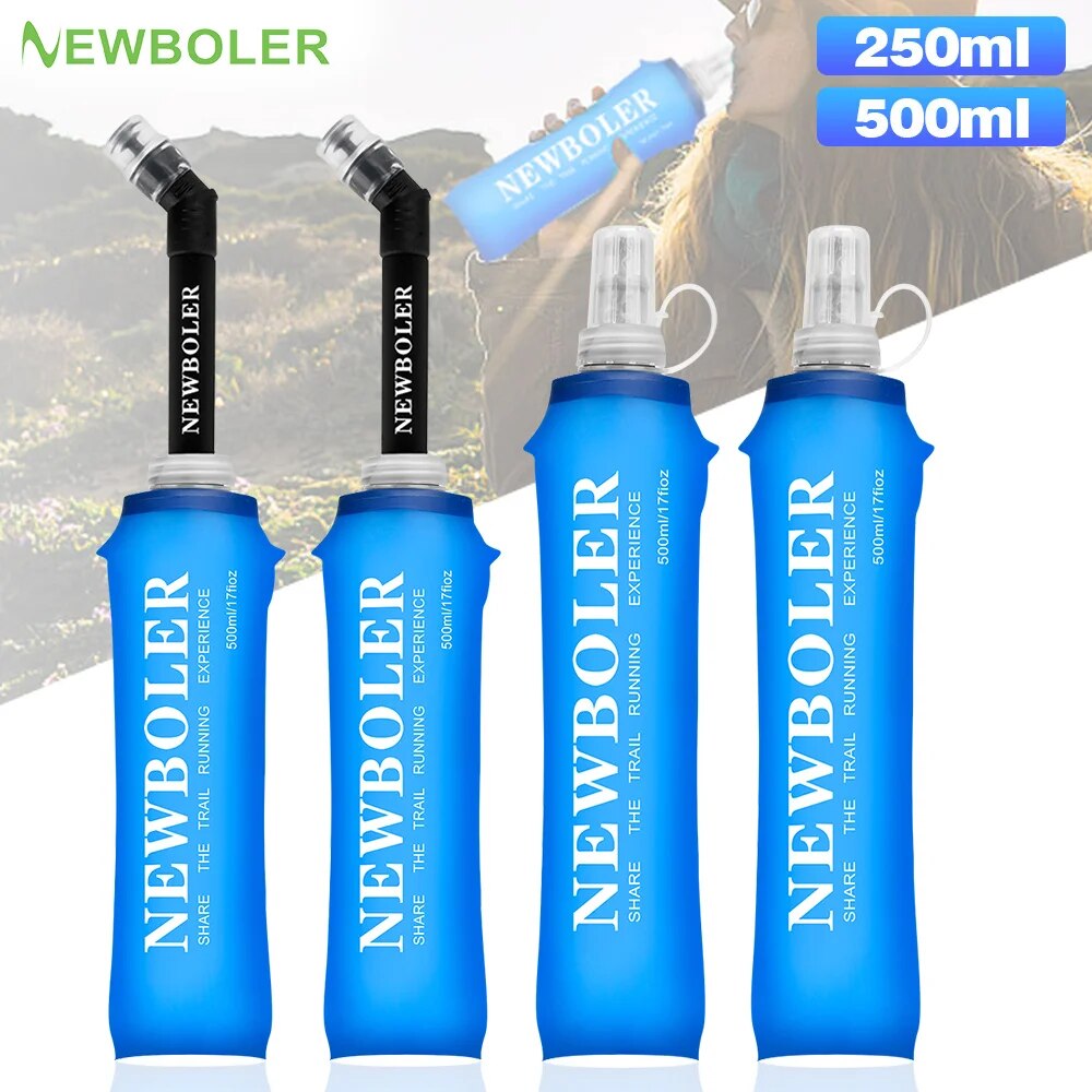 NEWBOLER 250ml 500ml botella d - Water Bag Collapsible reseña y precio