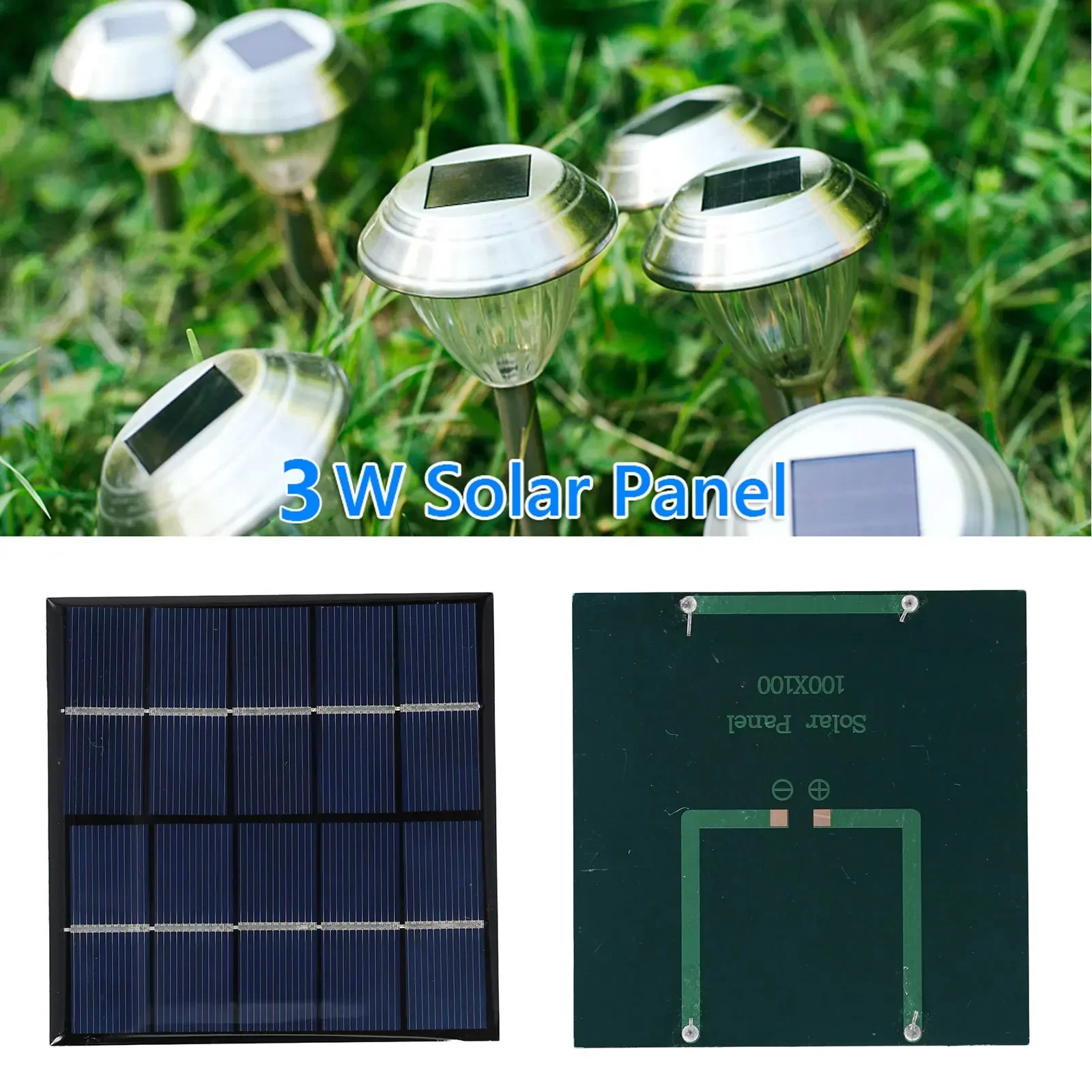 Panel Solar de 3W y 5V, cargad - Solar Emergency Charger reseña y precio